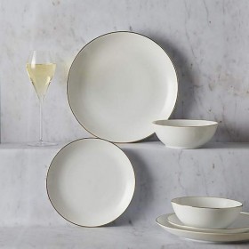 12 piece set of thin Phnom Penh dinnerware