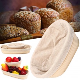 Rattan Storage Baskets Bread Dough Proofing Loaf Proving Liner