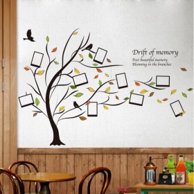 Creative Photo Frame Tree wall Stickers Bedroom Home Decoration