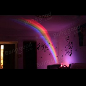 Creative Rainbow Romantic Star LED Projecting Lamp Night Light