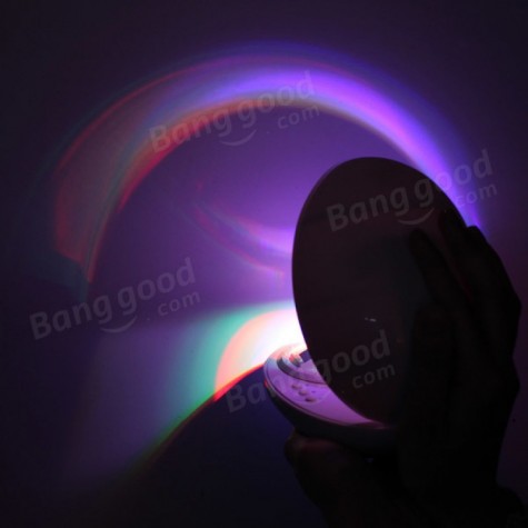 Creative Rainbow Romantic Star LED Projecting Lamp Night Light