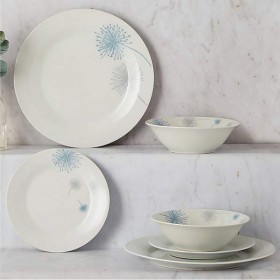 12 sets of modern flower and grass dinner utensils