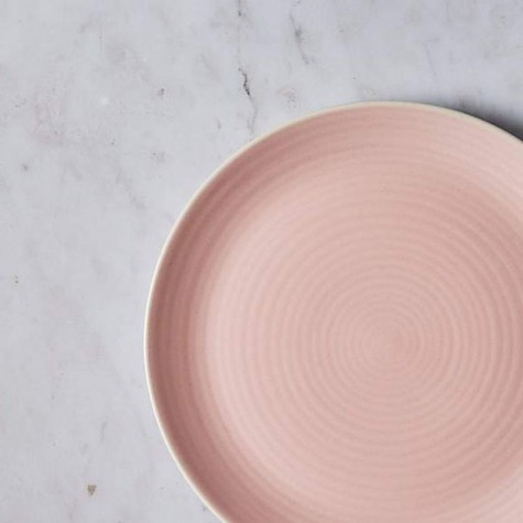 Blush pink design 12 piece dinner set