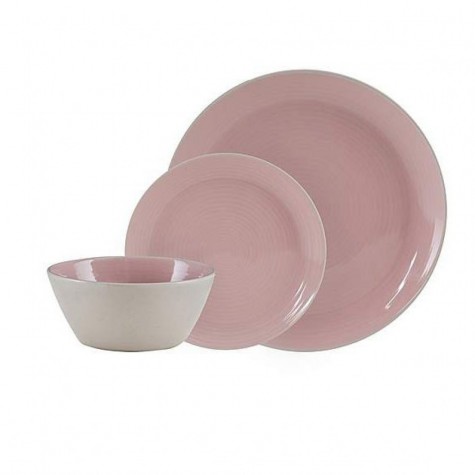 Blush pink design 12 piece dinner set