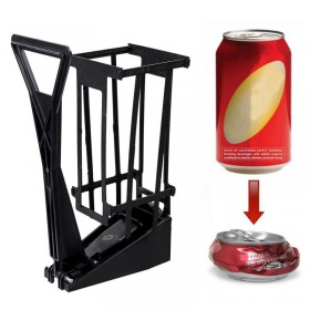 Heavy Duty Aluminium Can Crusher Bottle Opener Wall Mount Recycling Tool