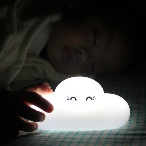 Creative Cloud White Light USB Rechargeable Led Night Light Gift Home Decor