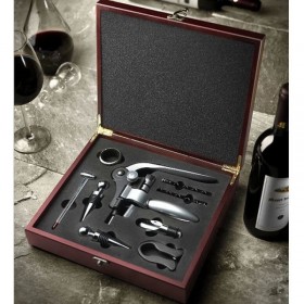 Red Wine Bottle Opener Set Wine Bottle Stopper Thermometer Opener