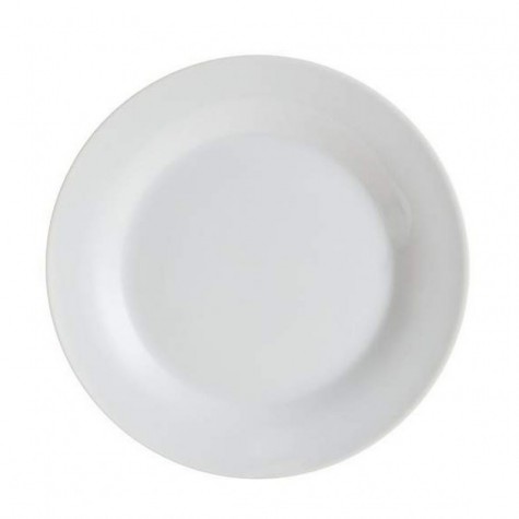 White edge 12 piece dinner set